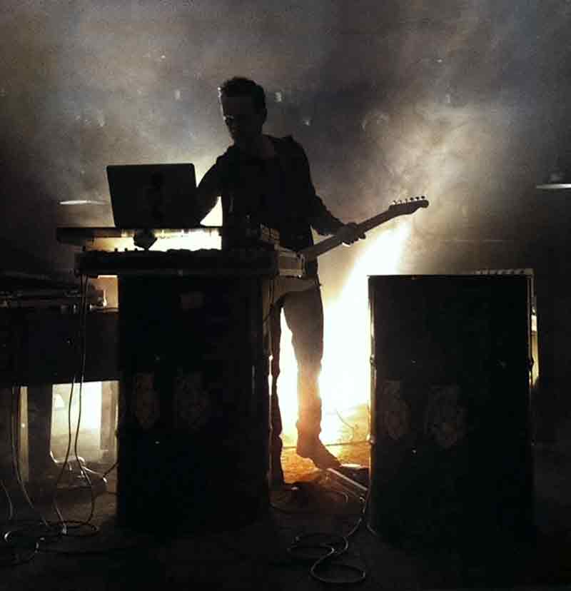 Likewolf live Musician on stage with guitar